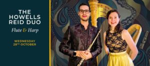 The Howells/Reid Duo with their flute and harp