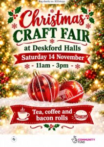 Deskford Christmas Craft fair poster