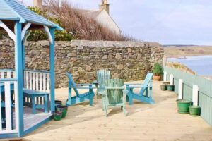 Image showing garden space at Hill Crest Holiday Home 